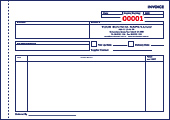 A4 Duplicate Invoice Books