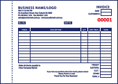 A6 Duplicate Invoice Books