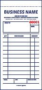 DL Triplicate Invoice Books